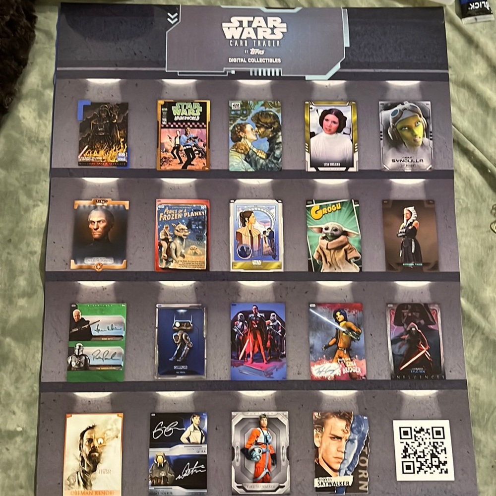 Star Wars Poster 18x24 2022 Limited Edition COLLECTIBLE by Topps